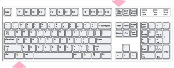 Biểu tượng phím Windows và phím Print Screen dùng để chụp màn hình laptop tự động lưu file
