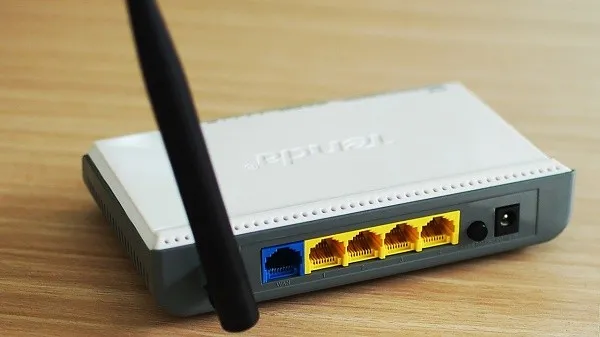 Minh họa giao diện cài đặt không dây trên router Tenda để thay đổi mật khẩu