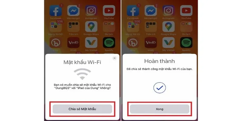 Alt text: Hình ảnh về iPhone và Laptop trong bối cảnh chia sẻ kết nối Internet