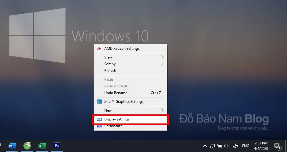 Cáºch phÃ³ng to mÃ n hÃ¬nh mÃ¡y tÃ­nh Win 10 - BÆ°á»›c 01