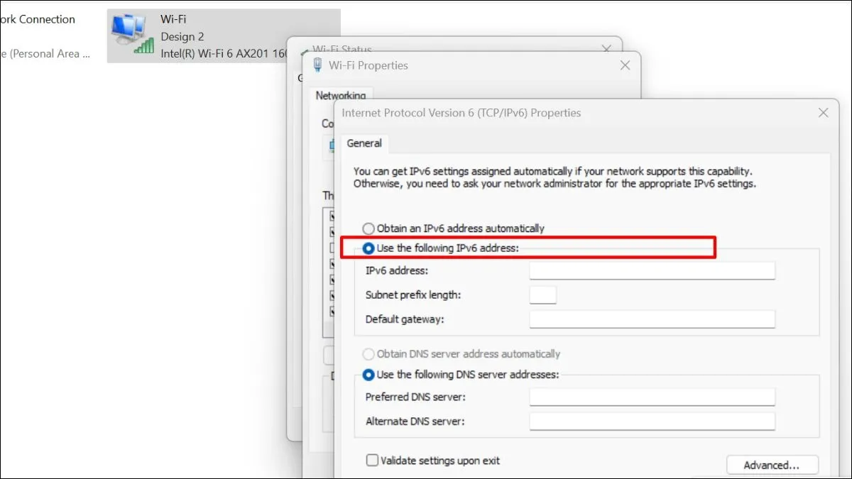 Cấu hình địa chỉ IP tĩnh và máy chủ DNS thủ công trên Windows 10/11