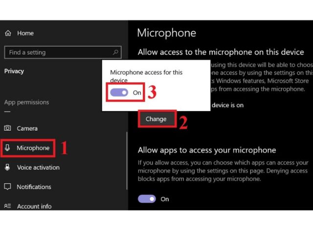 Khắc Phục Thành Công Lỗi Camera và Micro Bị Tắt Trên Laptop (Windows 10/11)