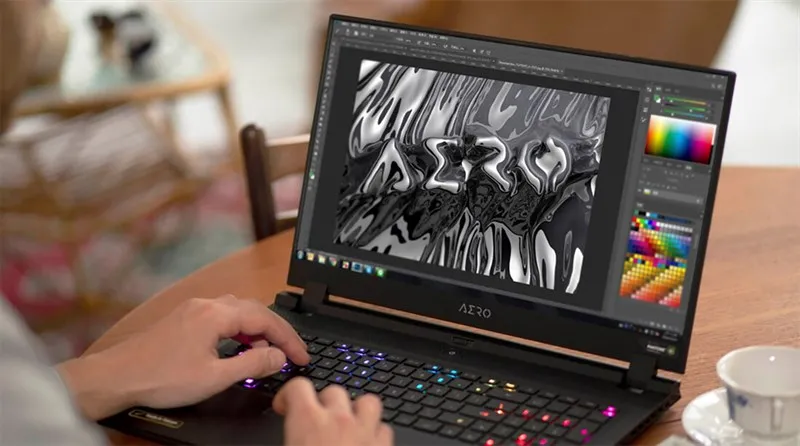 Ảnh minh họa màn hình laptop kích thước lớn