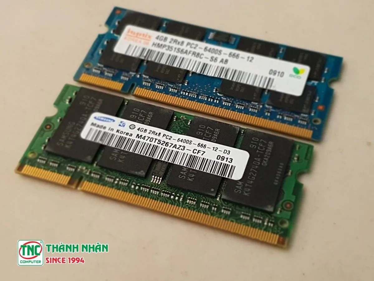 RAM laptop là bộ nhớ truy cập xử lý thông tin tạm thời