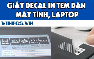 Phân Tích Kỹ Thuật: Decal Tem Dán Laptop – Cơ Chế Bảo Hành & Quản Lý Tài Sản Doanh Nghiệp